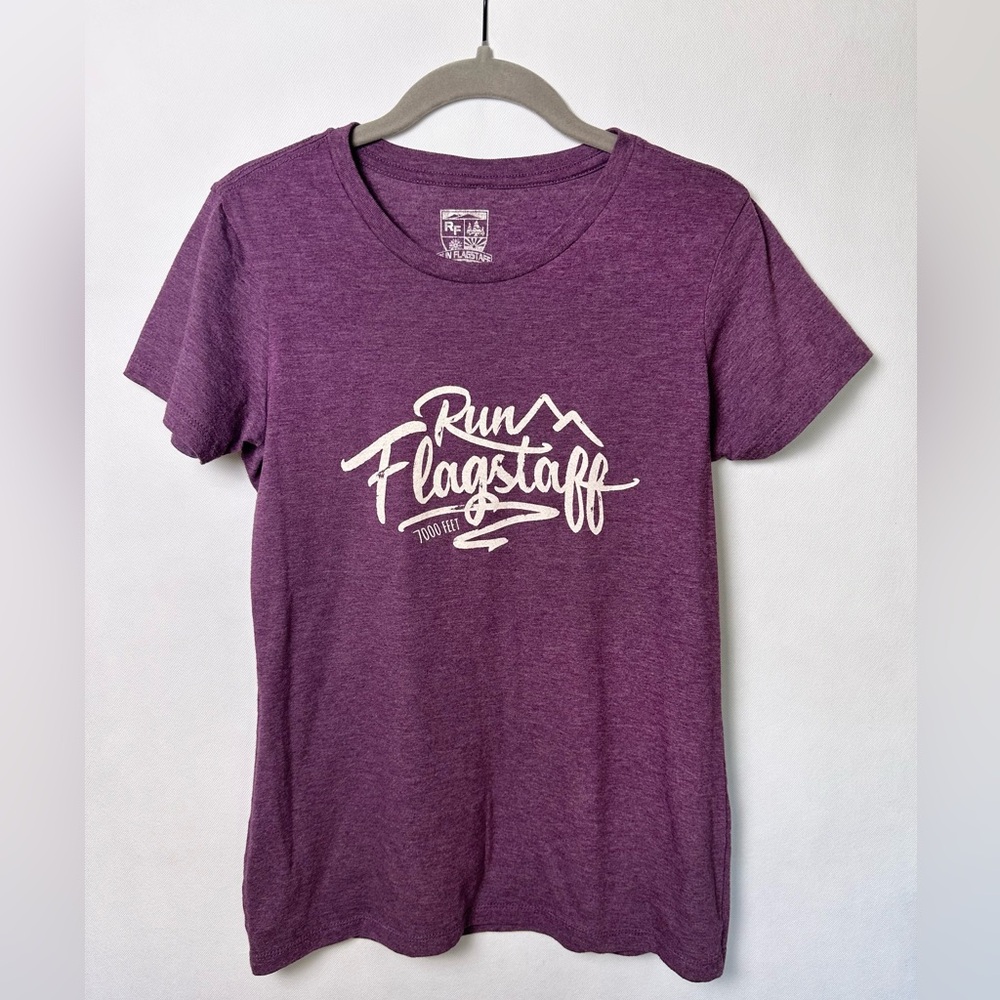 Heather Purple Run Flagstaff T-Shirt